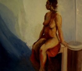Seated Nude, 2016